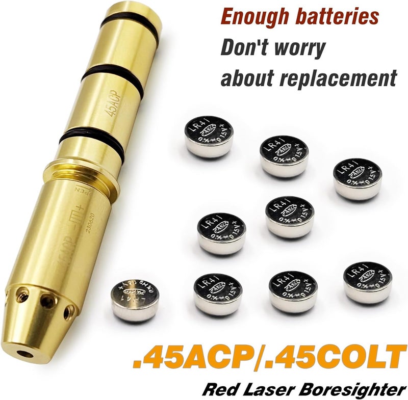 BOOLIT EYE Special Laser Boresighter End Barrel Laser Bore Sight Accurately and Easy to Fit Revolvers Pistols Rifle and Air Guns - Image 4